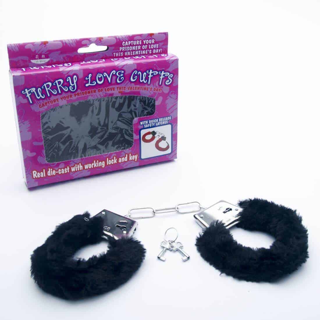 hand cuffs e embalagem rosa