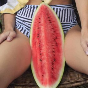 Fruto proibido melancia