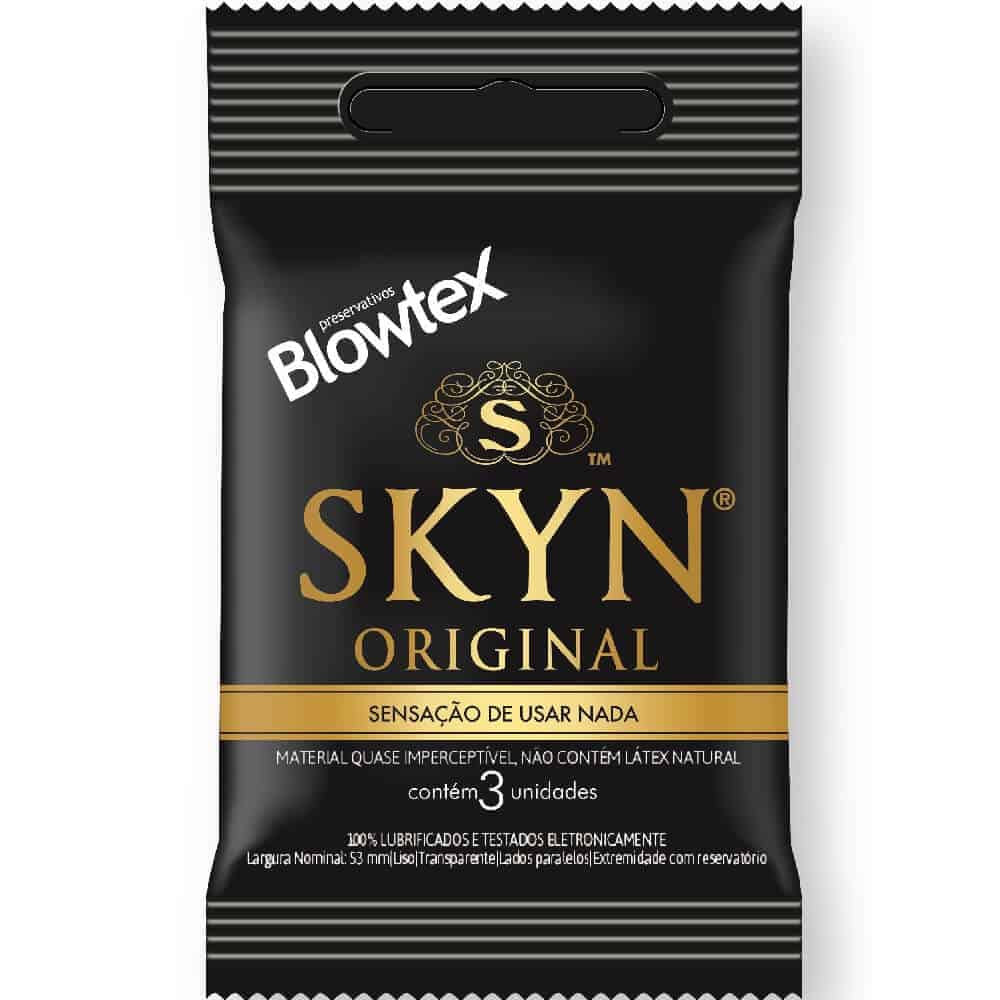 blowtex skyn preservativo Blowtex Skyn Preservativo íntimo sem látex (indicado para alérgicos)