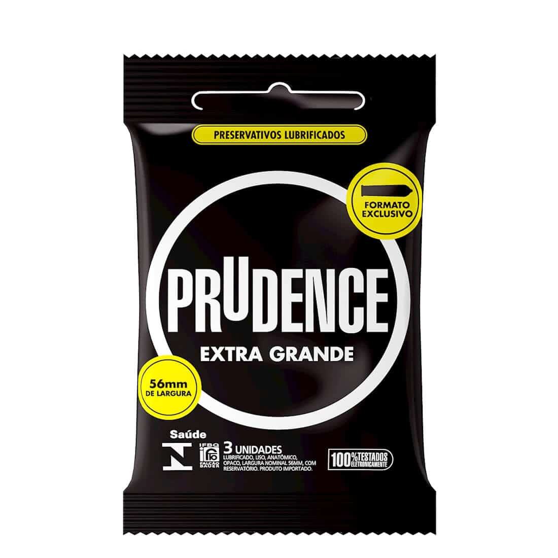 Preservativo Prudence Extra Grande. A Camisinha tamanho G