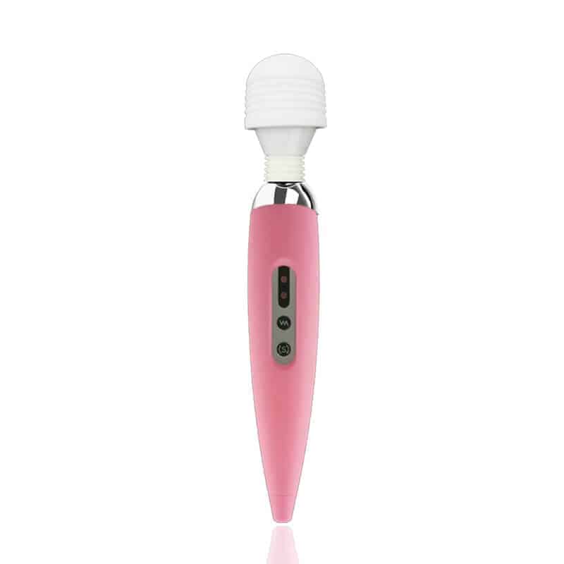 Vibrador Wand Cool Style Recarregável Rosa