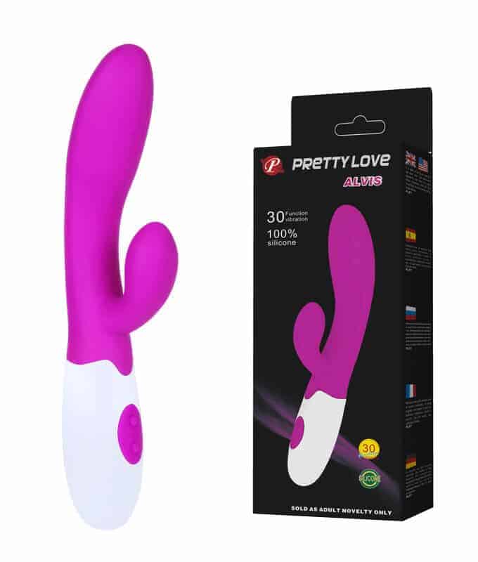 Vibrador Rabbit Alvis com curvatura Ponto G