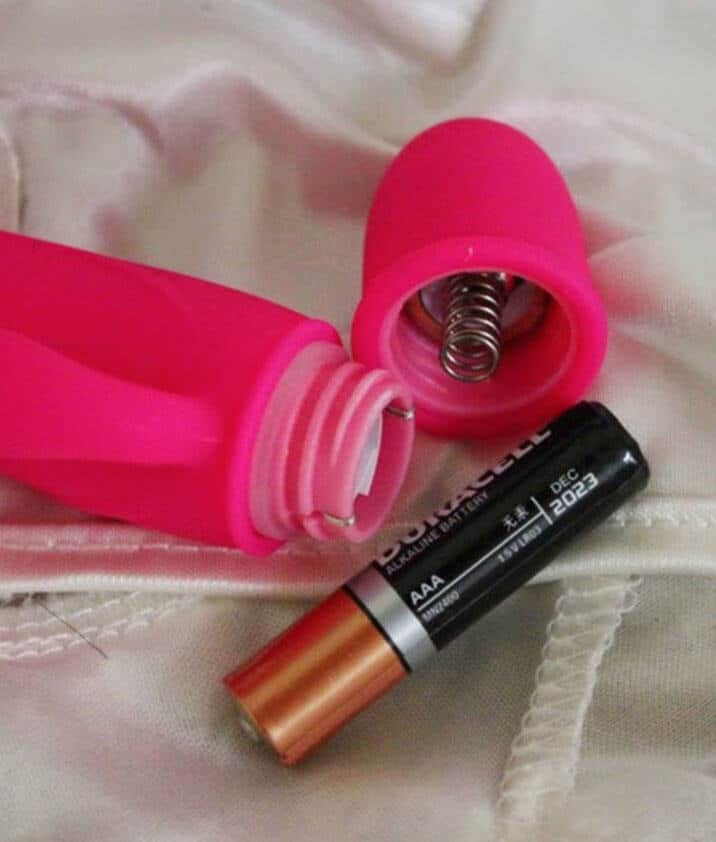 Compartimento de pilhas mini vibrador Caesar Prettylove