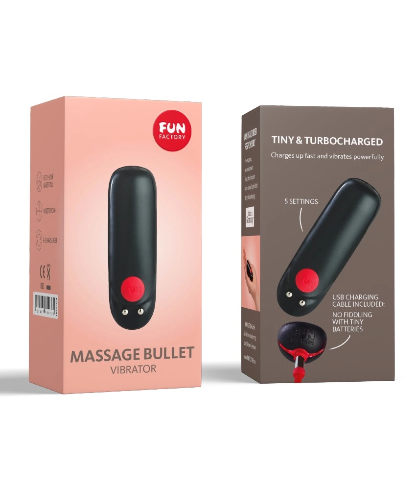 embalagem massage bullet