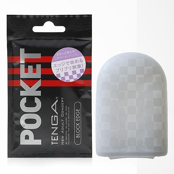 POT03_Tenga Pocket - Masturbador Block Edge