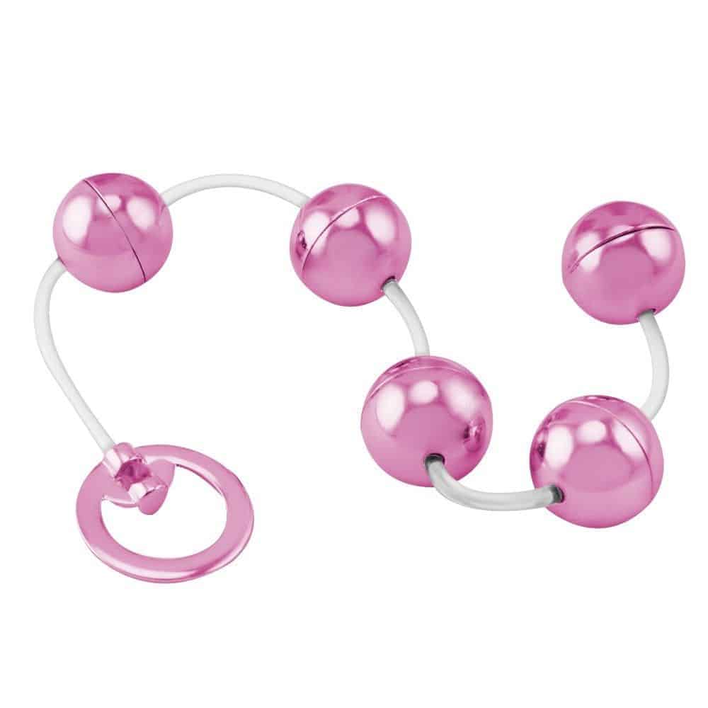 Bolinhas Tailandesas Metal - Rosa