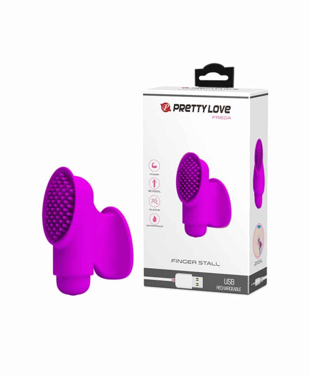 Freda Vibrador de Dedo com Embalagem