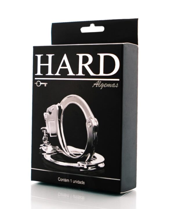 Bracelete em metal resistente para algema de segurança HARD. Ideal para uso em atividades de control.
