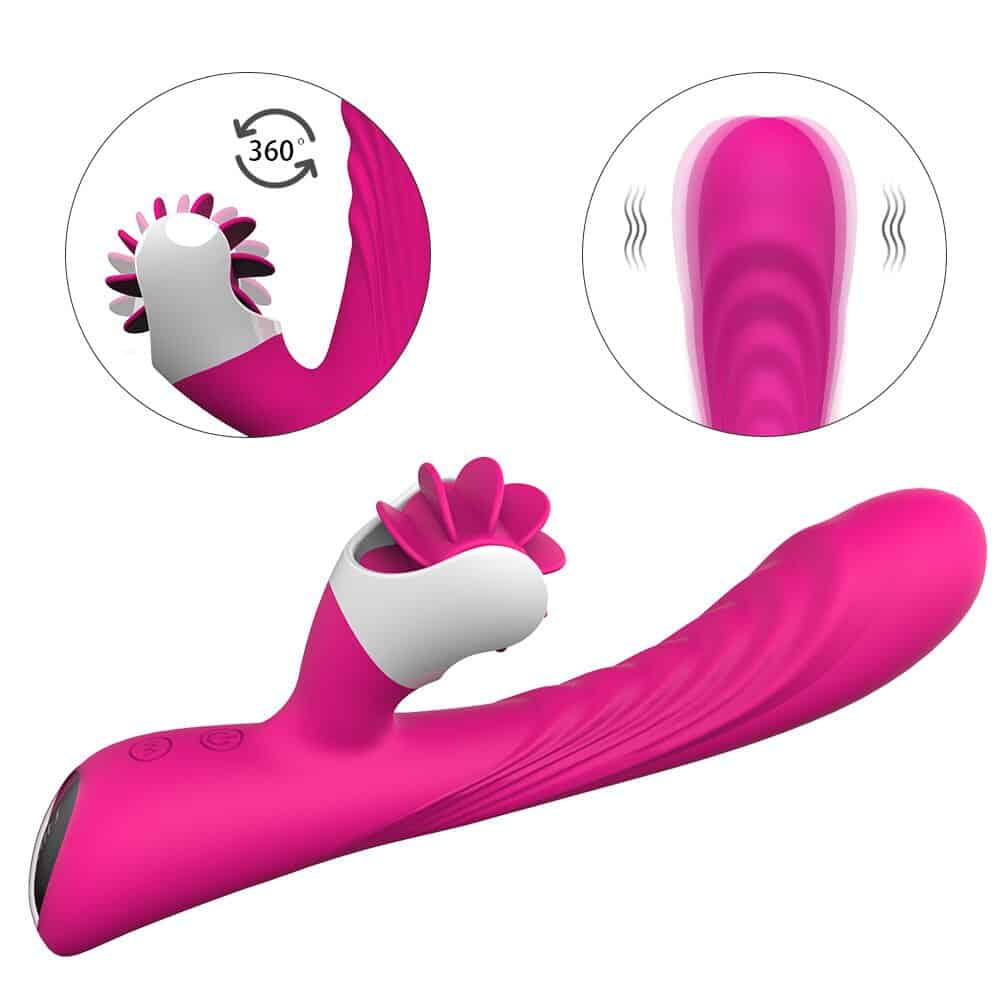vibrador para o clitóris rosa