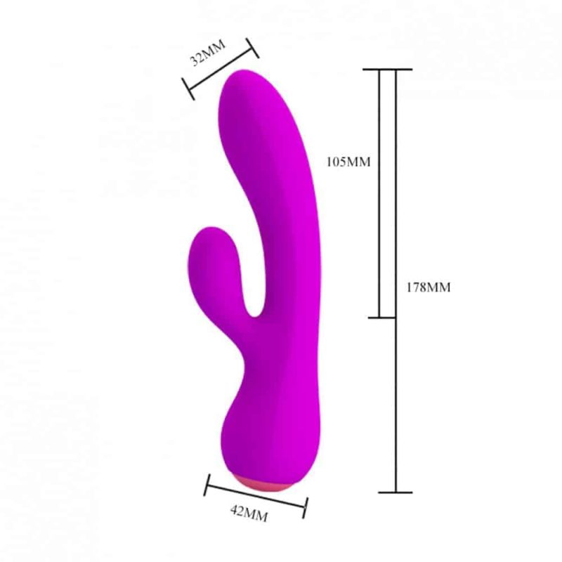 Medidas do vibrador recarregável zachary