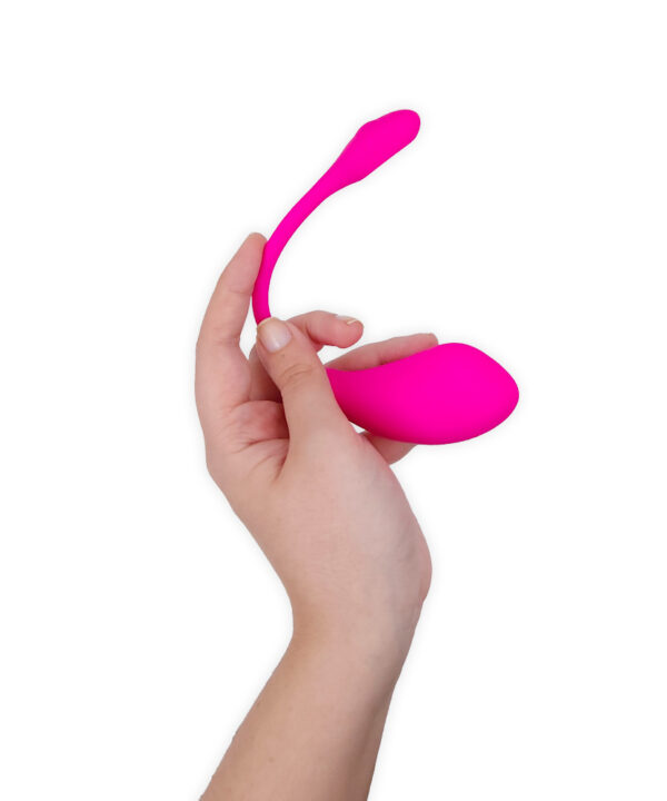 Vibrator rosa de silicone com controle de intensidade para prazer feminino e estimulação G-spot.