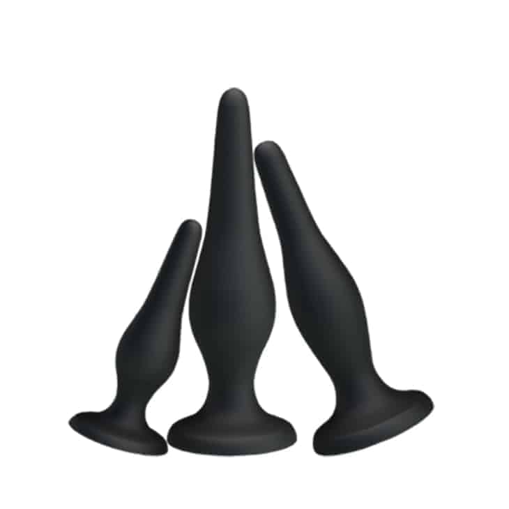 kit de plug anal inclinado