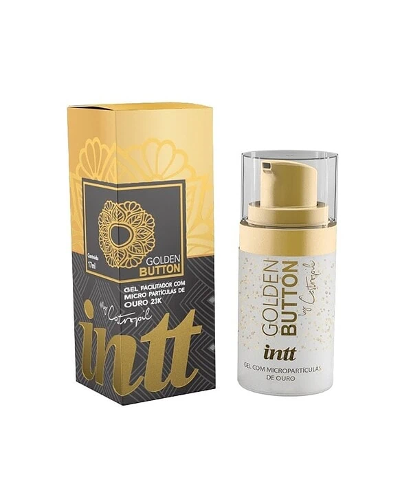 Gel facial com micropartículas de ouro 23K Dona Coelha, produto de beleza premium.