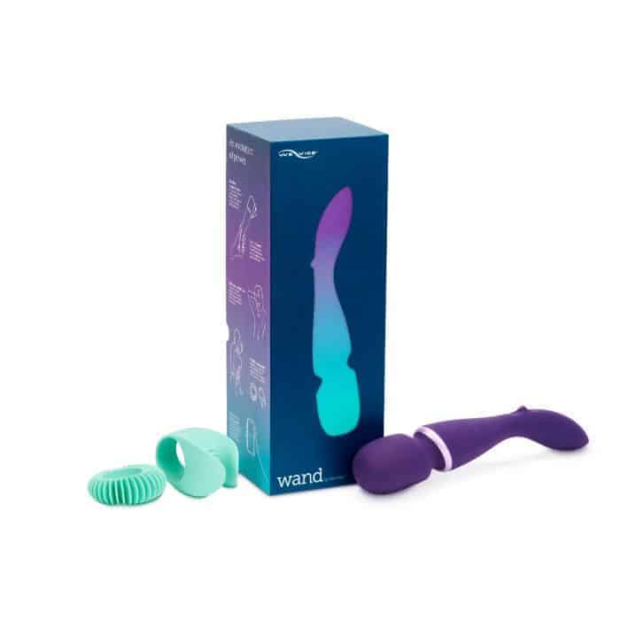 embalagem do vibrador varinha mágica wand