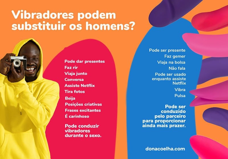 Vibradores podem substituir os homens dona coelha