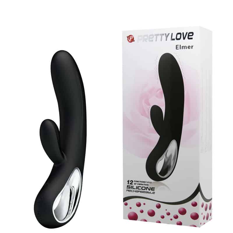 vibrador rabbit com dupla estimulação