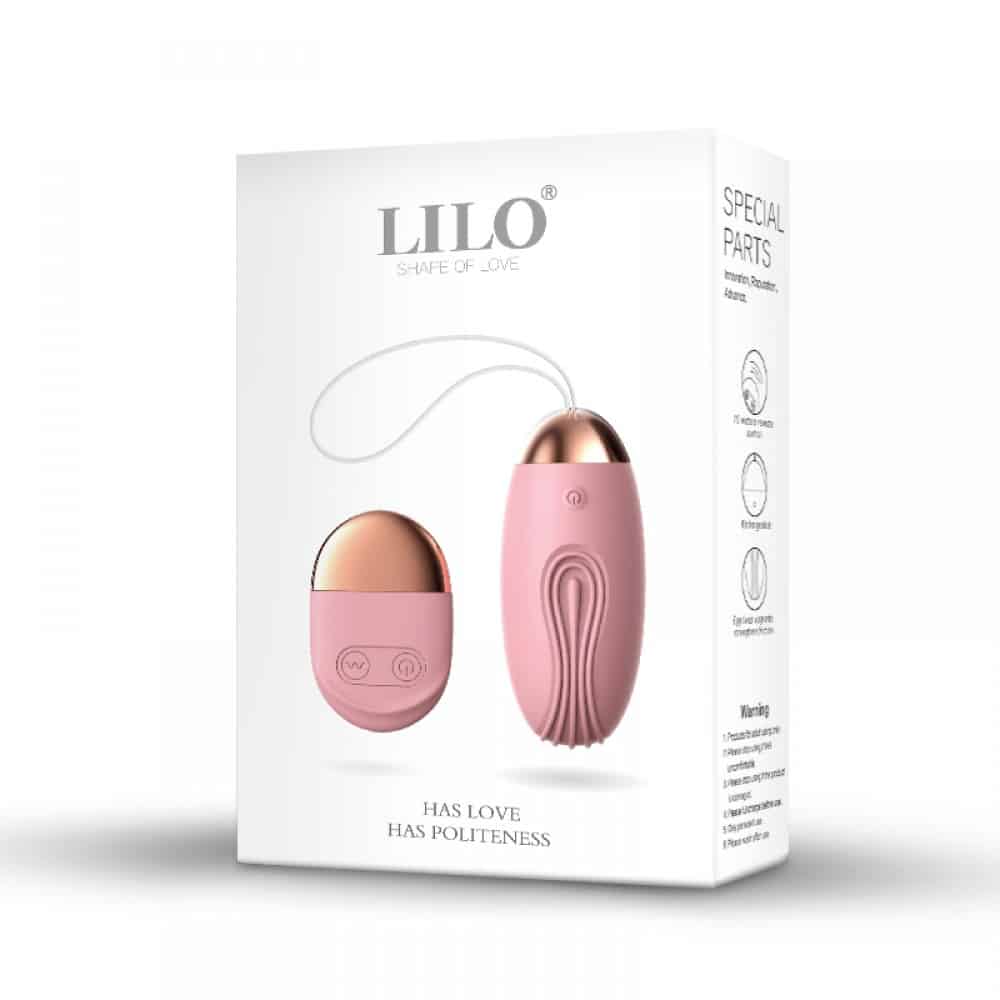 embalagem do vibrador rosa