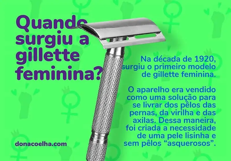 Gilette feminina