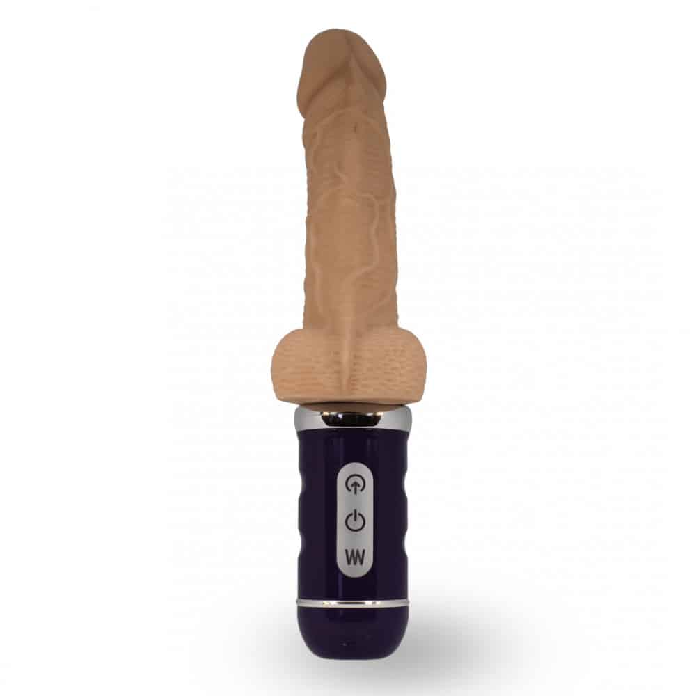 vibrador realístico vai e vem
