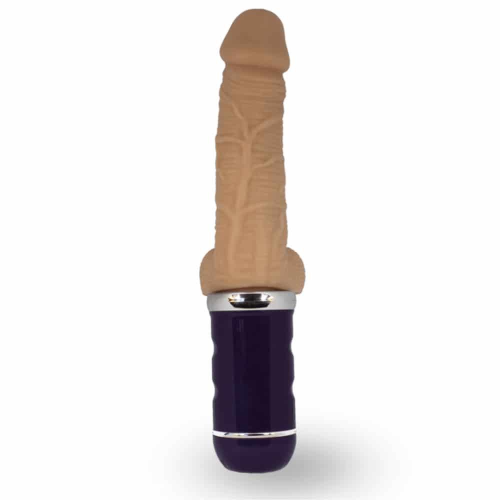 vibrador em formato de penis realístico