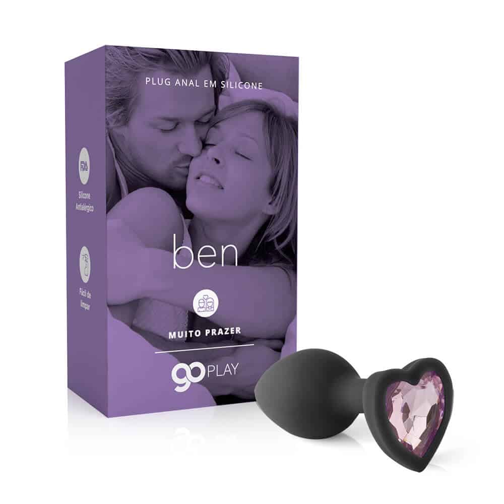 Ben - Plug Anal em Formato Coração