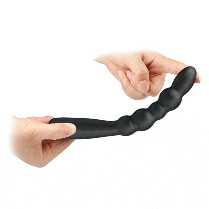 Vibrador flexível preto