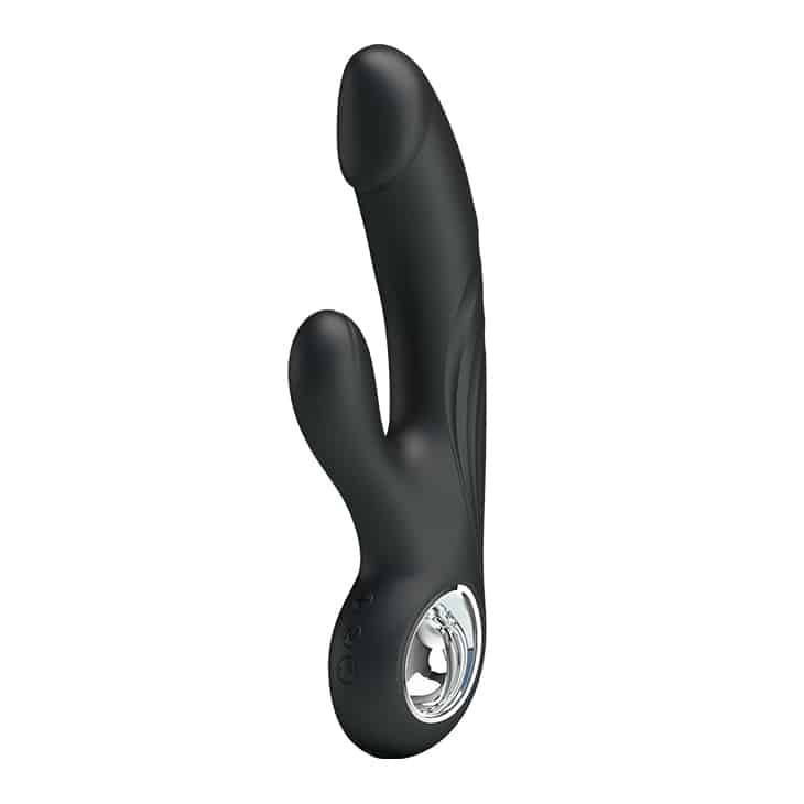 vibrador rabbit recarregável preto