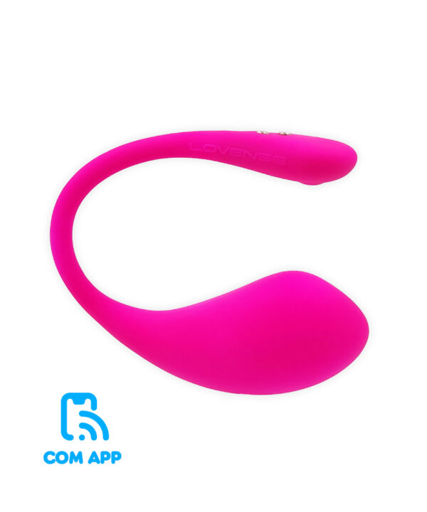 Brinquedo erótico para mulheres, estimulador clitoriano rosa, com aplicativo conectado.