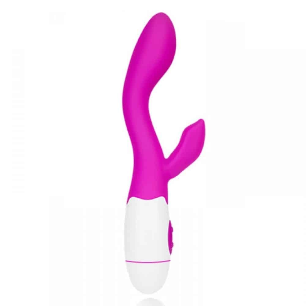vibrador rabbit recarregável roxo