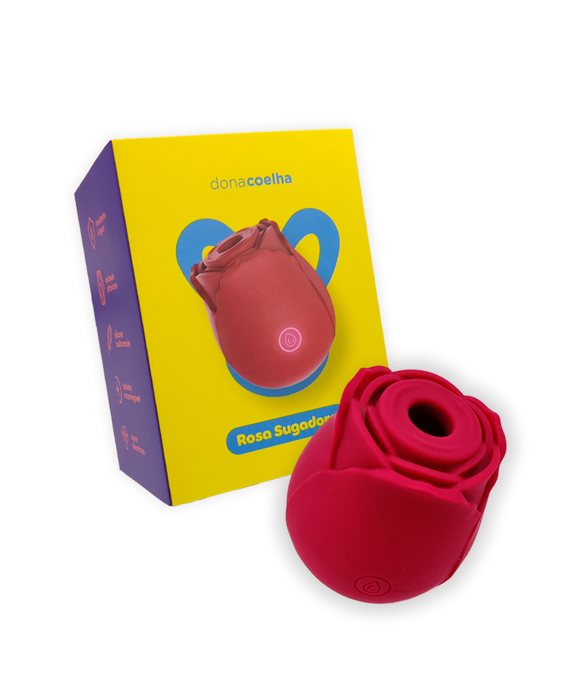 Rosa sugadora caixa dona coelha rosa sugadora - sugador de clitóris