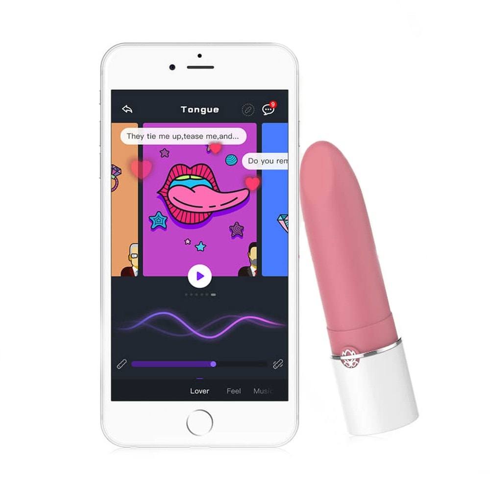 vibrador batom via app