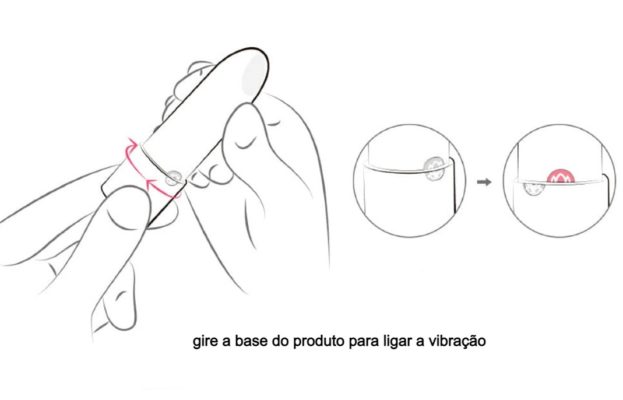 Vibrador controlado por aplicativo