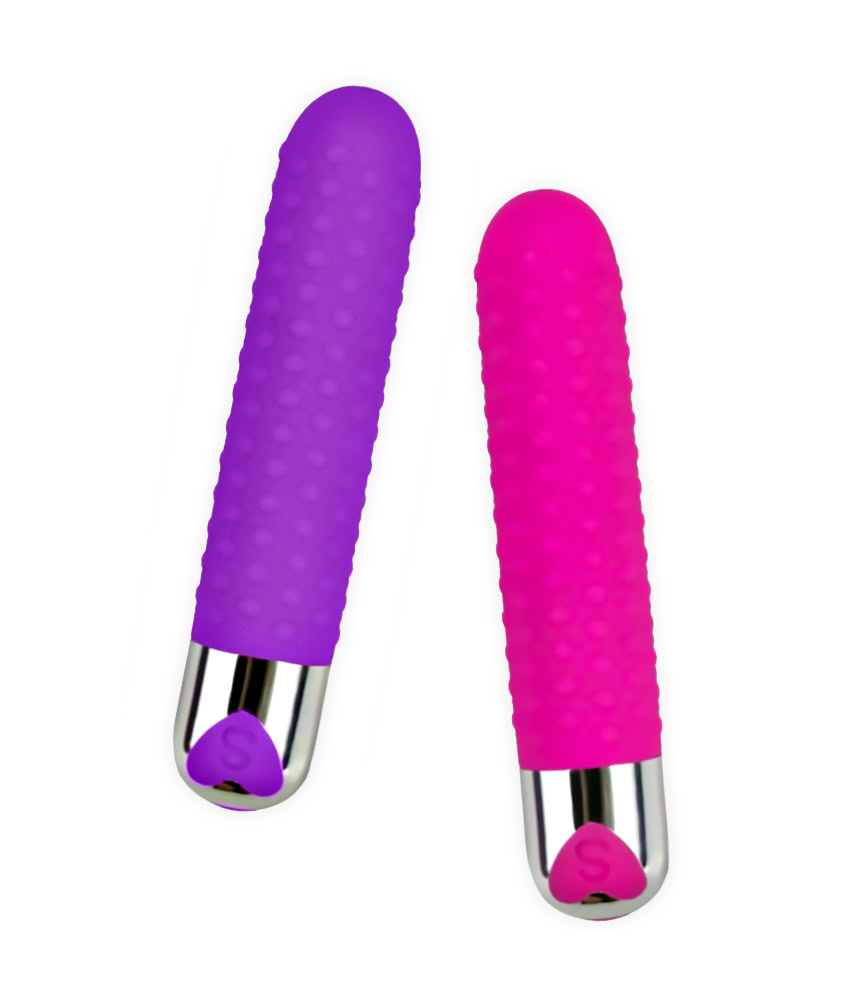Vibrador personal com texturas Silly