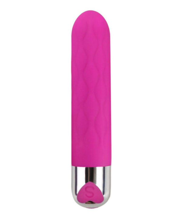 Bateria vibratória rosa, vibrador de silicone para prazer íntimo e estimulação, perfeito para uso seguro e discreto. Produto de alta qualidade para experiências sensuais e bem-estar.