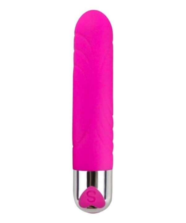 Pink silicone vibrador com controle de intensidade, ideal para prazer e bem-estar. Design ergonômico, material seguro para o corpo, perfeito para estimulação clitores, sexy e discreto.