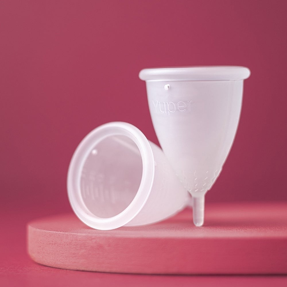 Copo Menstrual Yuper Transparente