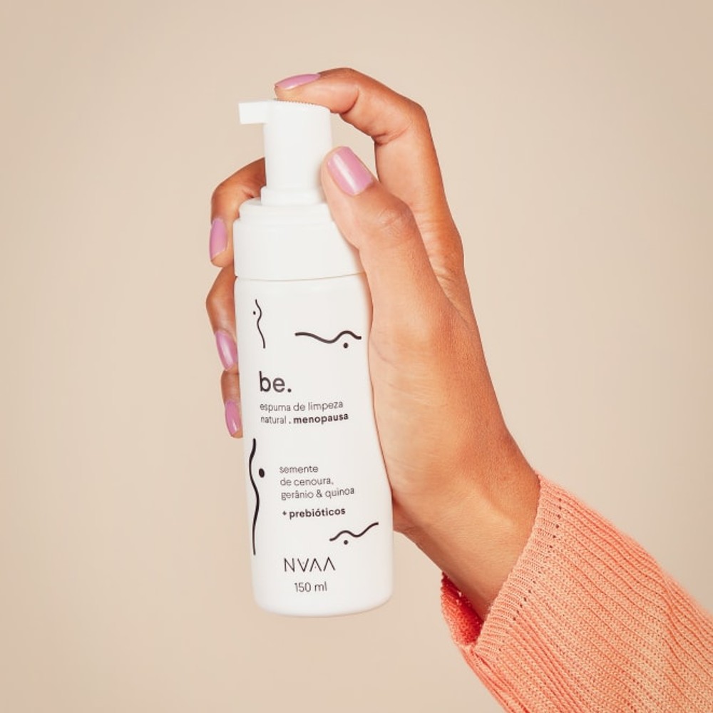 Be. Menopausa Espuma de Limpeza da NUAÁ
