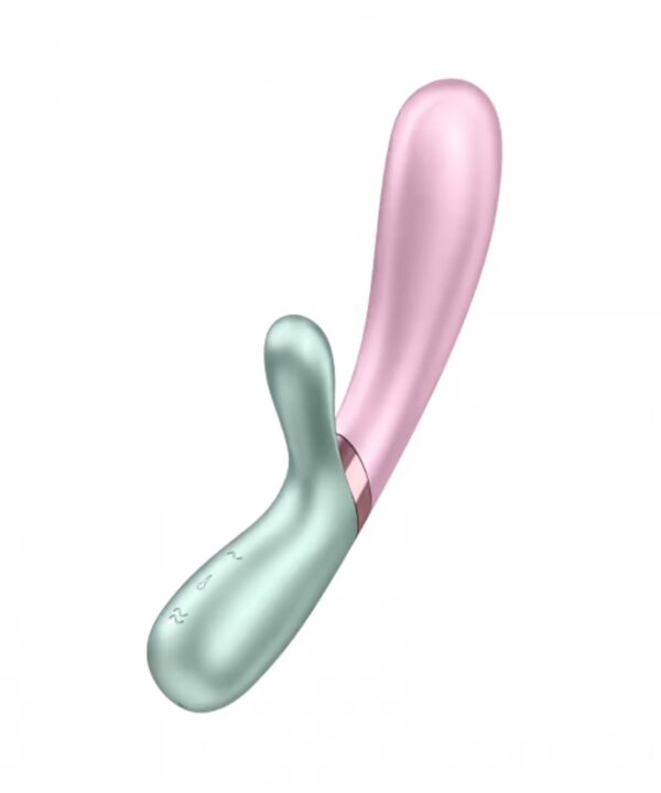 Vibrador de luxo em cores pastel para prazer feminino.