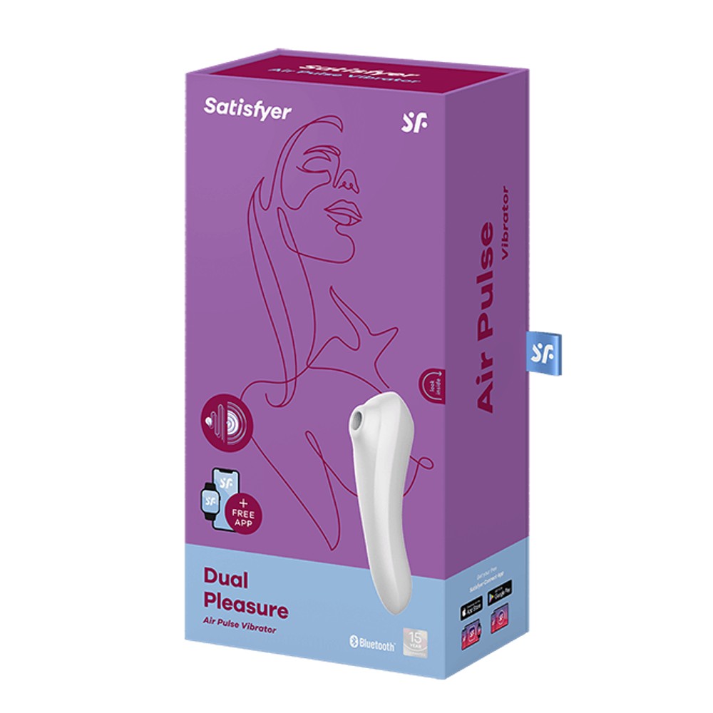 sugador de clitóris satisfyer embalagem