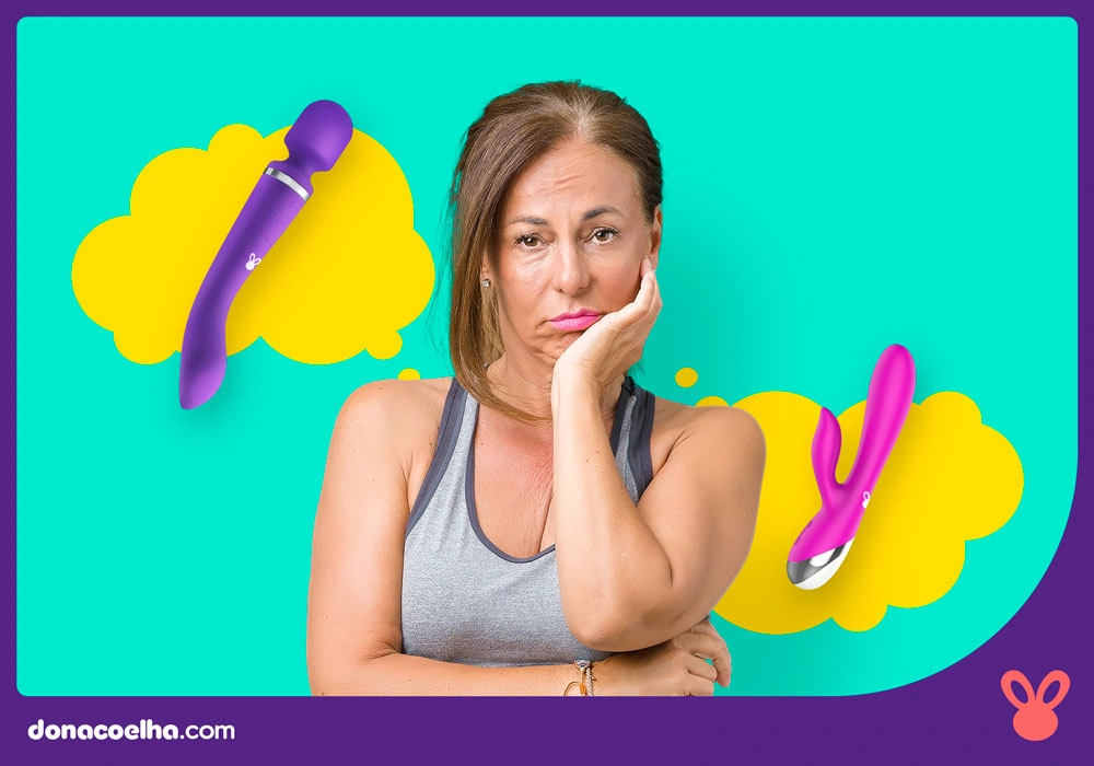 Mulher triste pensando em toy na menopausa dor na relação durante a menopausa? 5 causas e soluções!