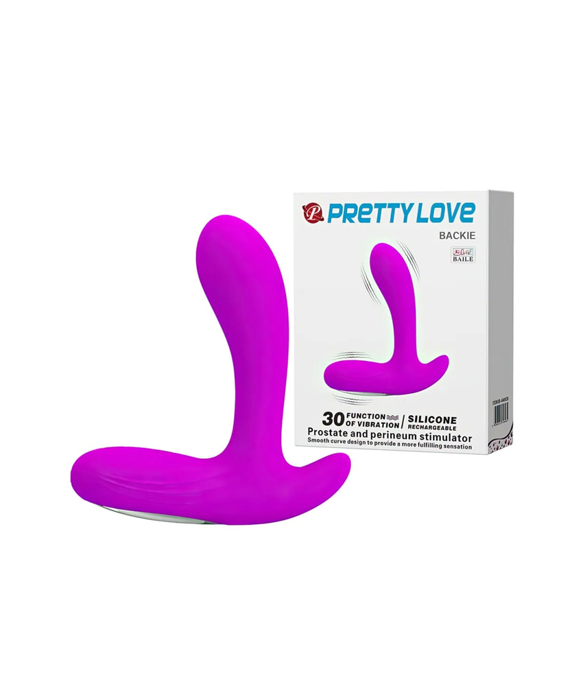 Vibrador anal e Próstata Backie