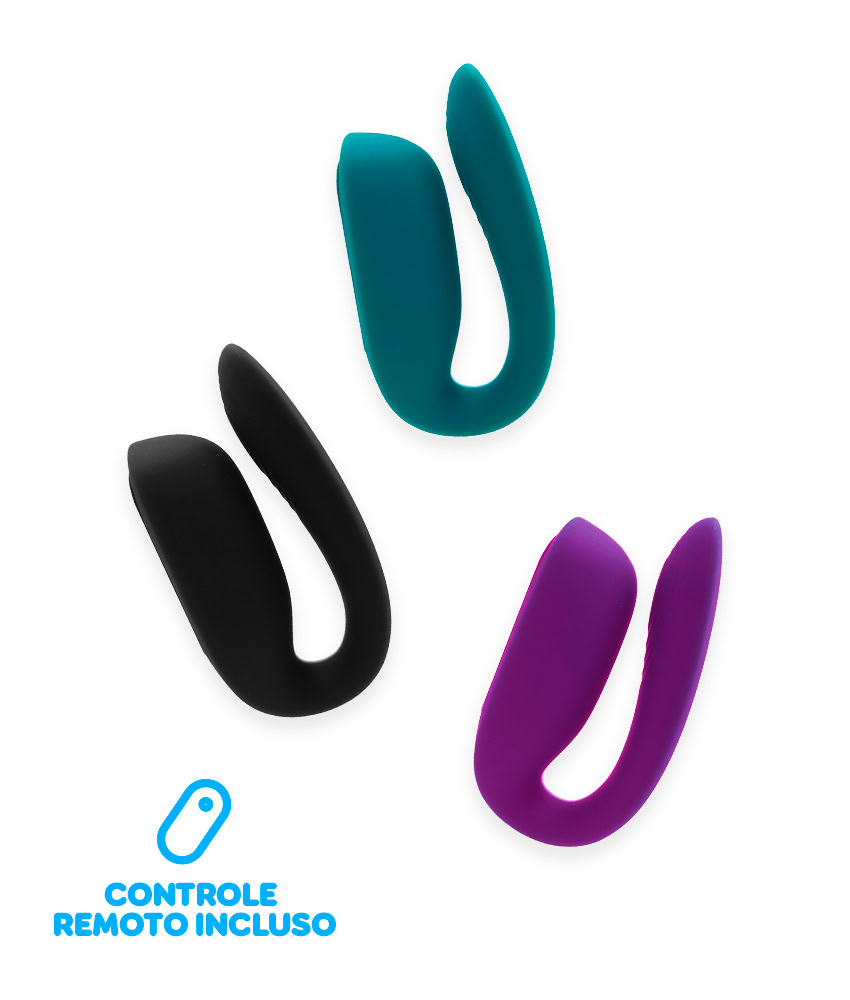 Vibrador de Casal com Controle Remoto Baud