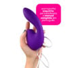 Dona Coelha Serelepe05 1: Dona Coelha Serelepe - Sugador com Vibrador para Prazer Duplo