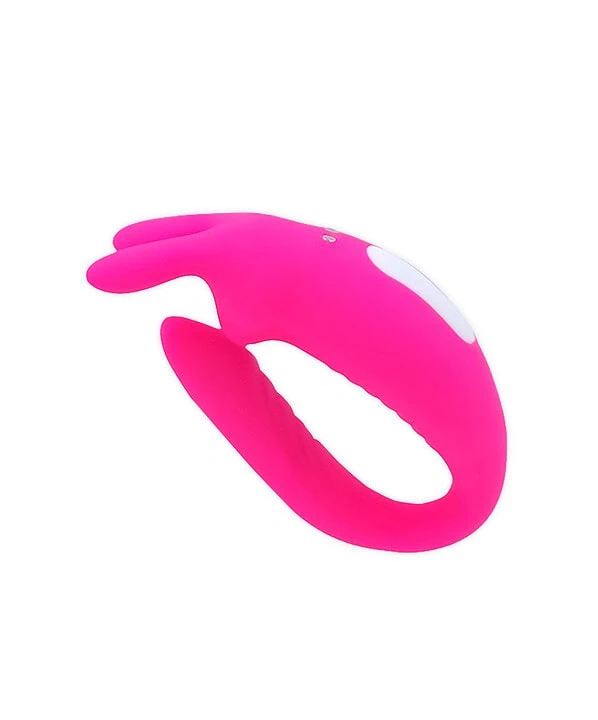 Brinquedo sexual feminino rosa com controle remoto, feito de silicone macio e seguro, ideal para pra.