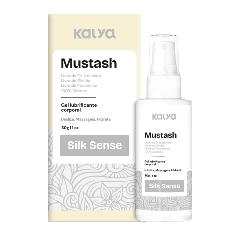 a7b2b2c24765cf740845acea30fe8fb0 Lubrificante Siliconado Mustash Silk Sense