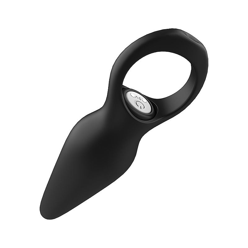 Controle remoto para vibrador de silicone com ajuste de intensidade.