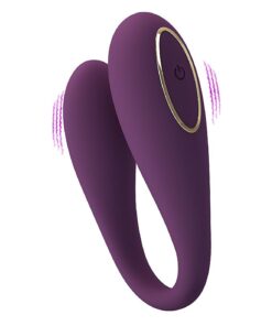 Vibrador para Casal com controle via APP August na cor roxa