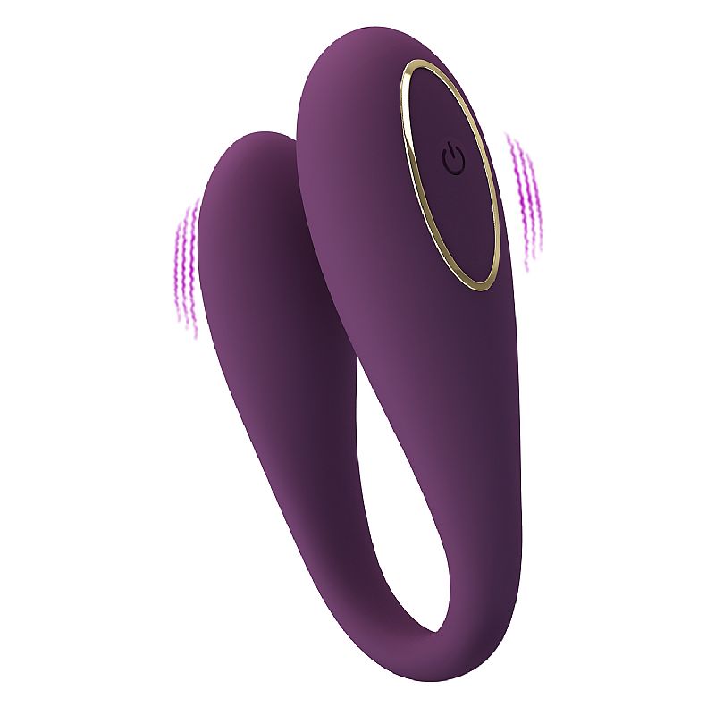 Vibrador para Casal com controle via APP August na cor roxa