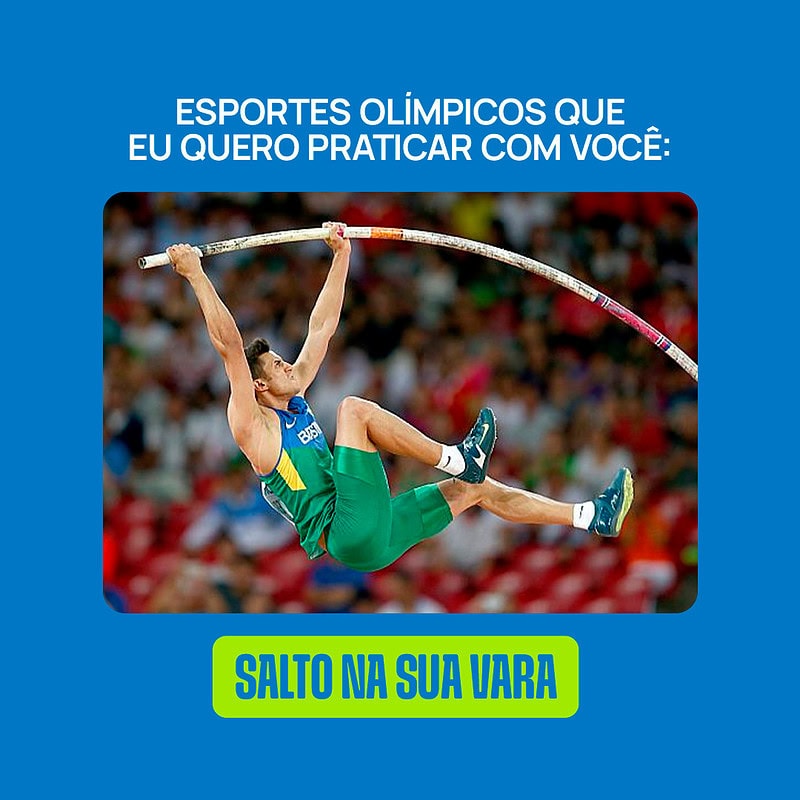 Post no Instagram da Dona Coelha: Olimpíadas – Celebrando o Amor e a Intimidade com Produtos Eróticos