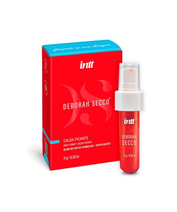 Produto de calda picante para beijar, inspirado na atriz Deborah Secco.